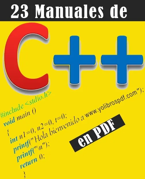 23 manuales de C++