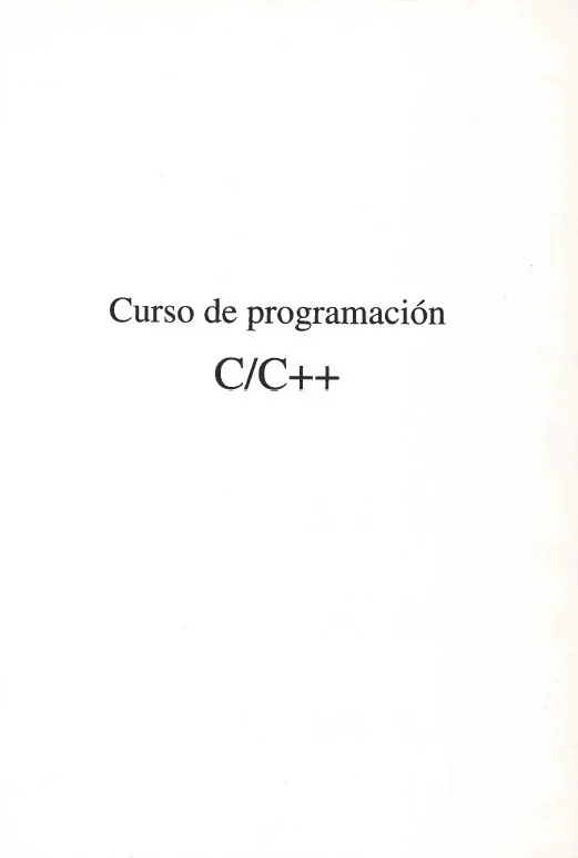 Curso de Programación C/C++