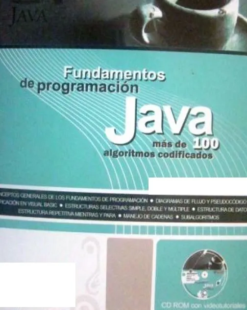 Fundamentos de Programación Java más de 100 Algoritmos codificados