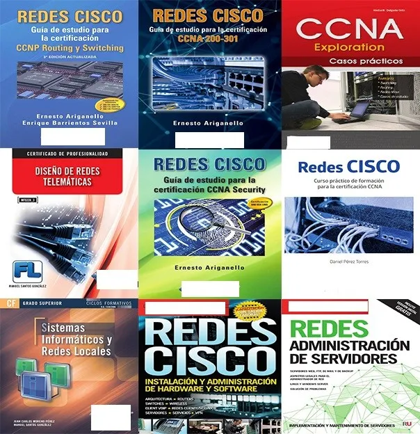 Pack De Libros De Redes Computadoras