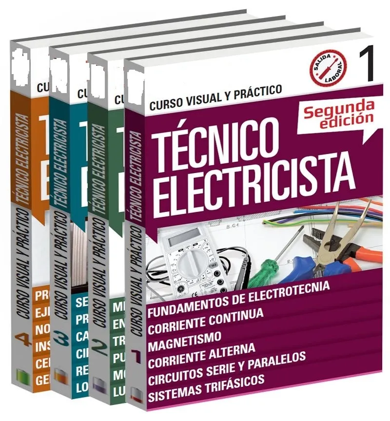 Pack De Libros: Técnico Electricista